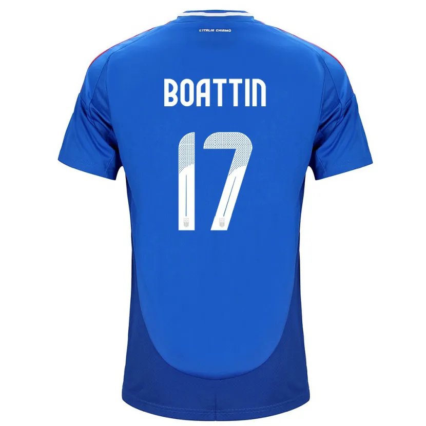 Danxen Kid Italy Lisa Boattin #17 Blue Home Jersey 24-26 T-Shirt