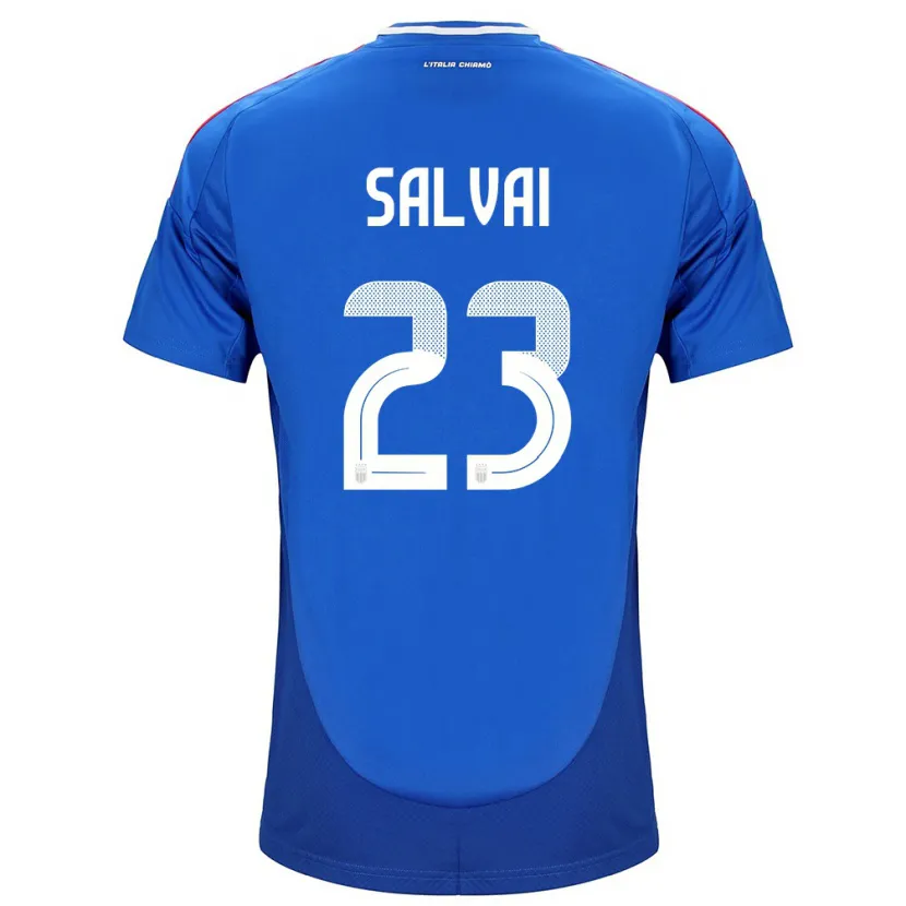 Danxen Kid Italy Cecilia Salvai #23 Blue Home Jersey 24-26 T-Shirt