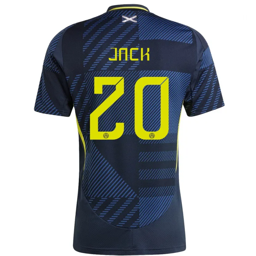 Danxen Kid Scotland Ryan Jack #20 Dark Blue Home Jersey 24-26 T-Shirt