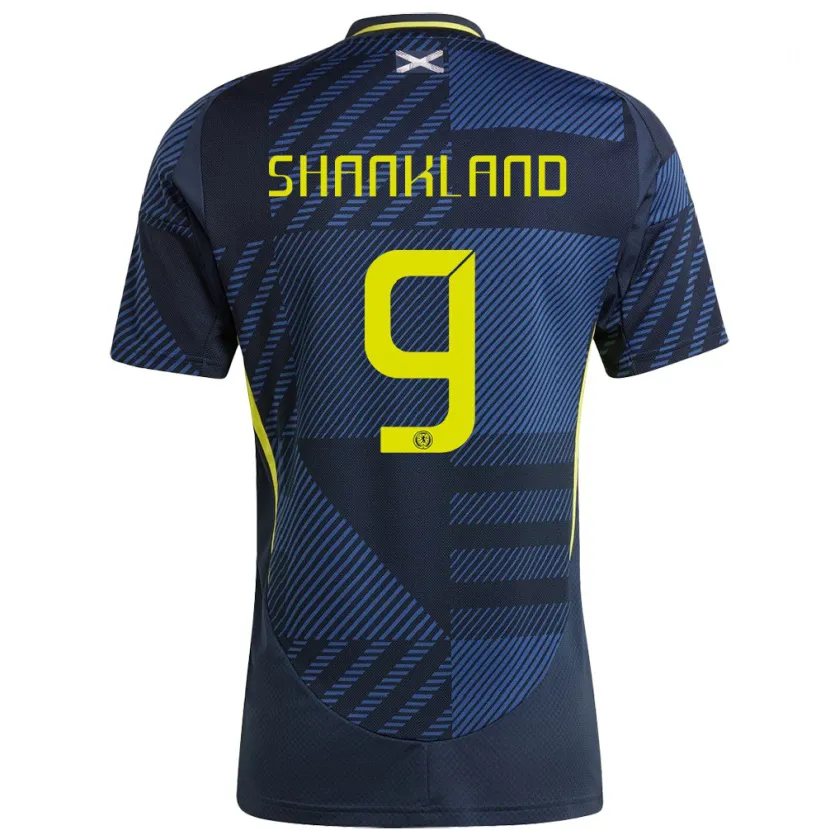 Danxen Kid Scotland Lawrence Shankland #9 Dark Blue Home Jersey 24-26 T-Shirt