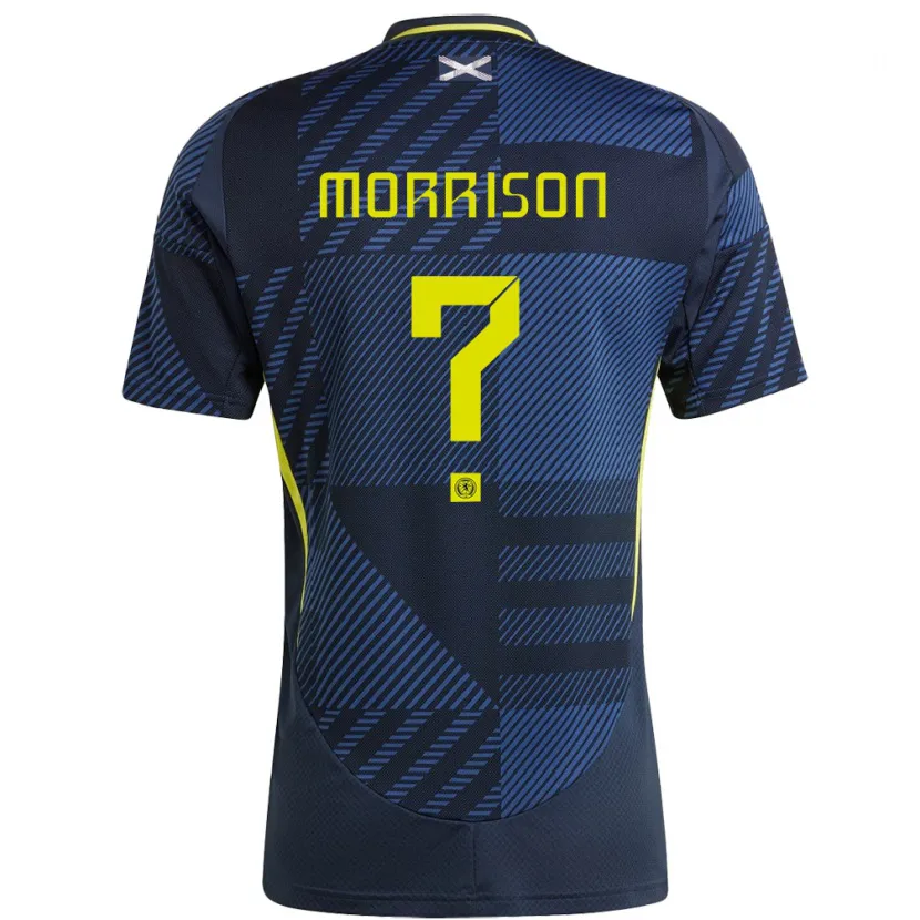 Danxen Kid Scotland Liam Morrison #0 Dark Blue Home Jersey 24-26 T-Shirt