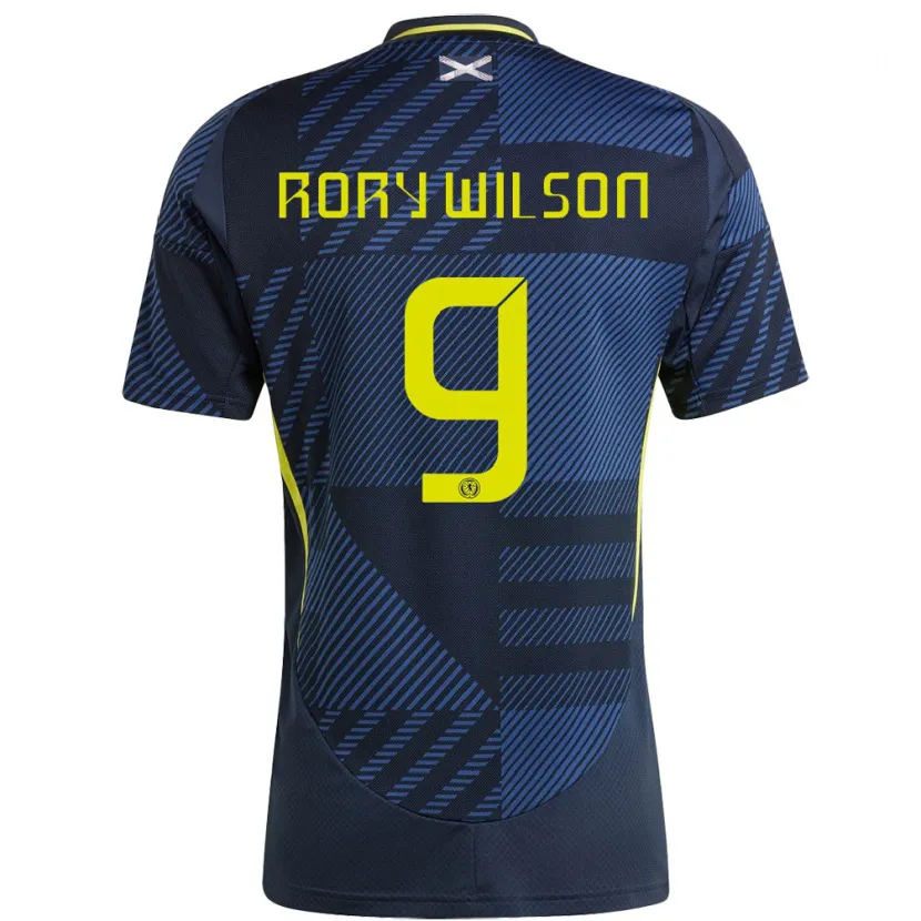 Danxen Kid Scotland Rory Wilson #9 Dark Blue Home Jersey 24-26 T-Shirt