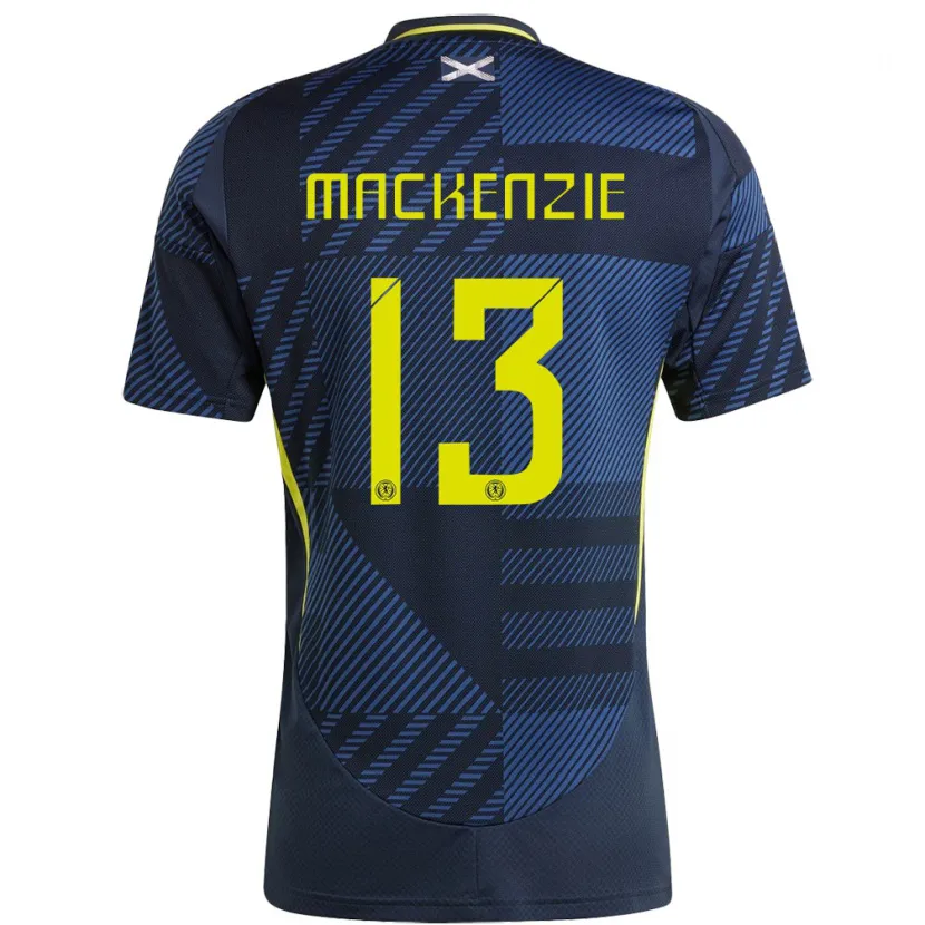 Danxen Kid Scotland Zander Mackenzie #13 Dark Blue Home Jersey 24-26 T-Shirt