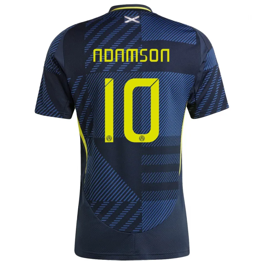 Danxen Kid Scotland Calum Adamson #10 Dark Blue Home Jersey 24-26 T-Shirt