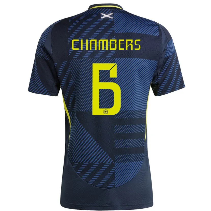 Danxen Kid Scotland Sam Chambers #6 Dark Blue Home Jersey 24-26 T-Shirt