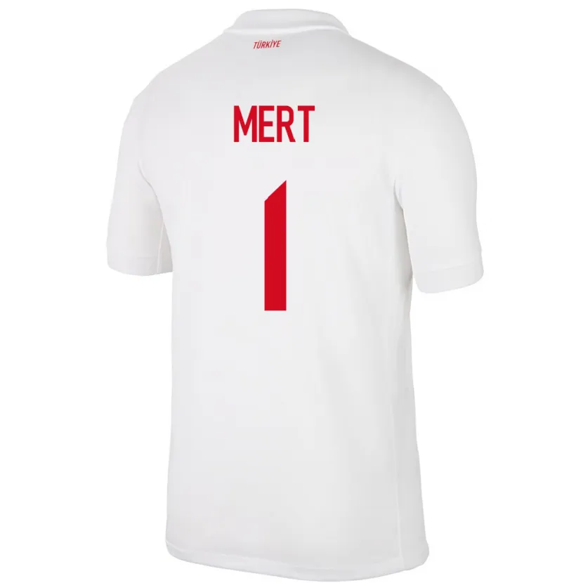 Danxen Kid Turkey Mert Günok #1 White Home Jersey 24-26 T-Shirt