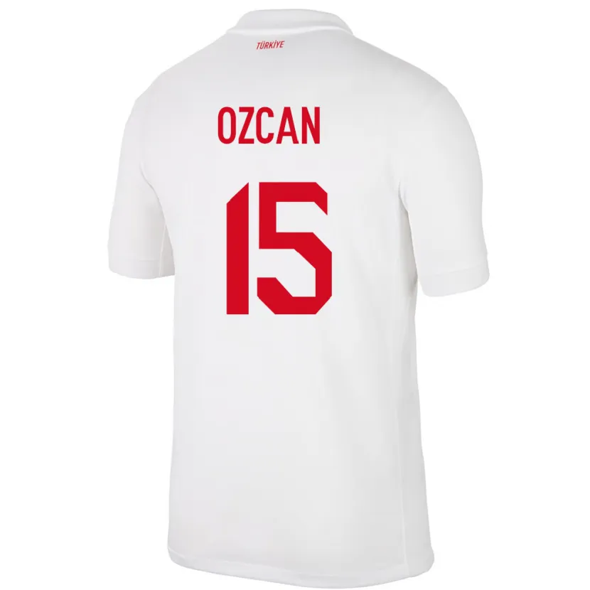 Danxen Kid Turkey Salih Özcan #15 White Home Jersey 24-26 T-Shirt