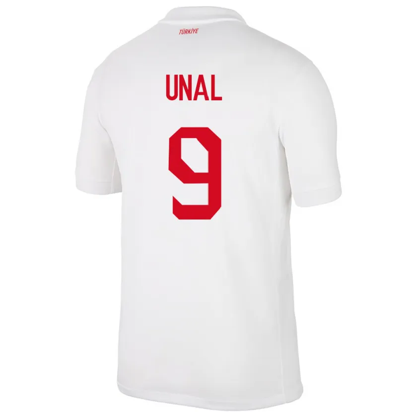 Danxen Kid Turkey Enes Ünal #9 White Home Jersey 24-26 T-Shirt