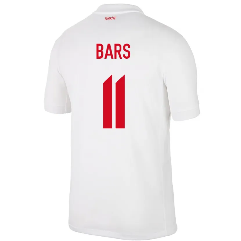 Danxen Kid Turkey Emir Bars #11 White Home Jersey 24-26 T-Shirt