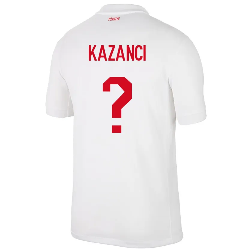 Danxen Kid Turkey Şant Kazancı #0 White Home Jersey 24-26 T-Shirt