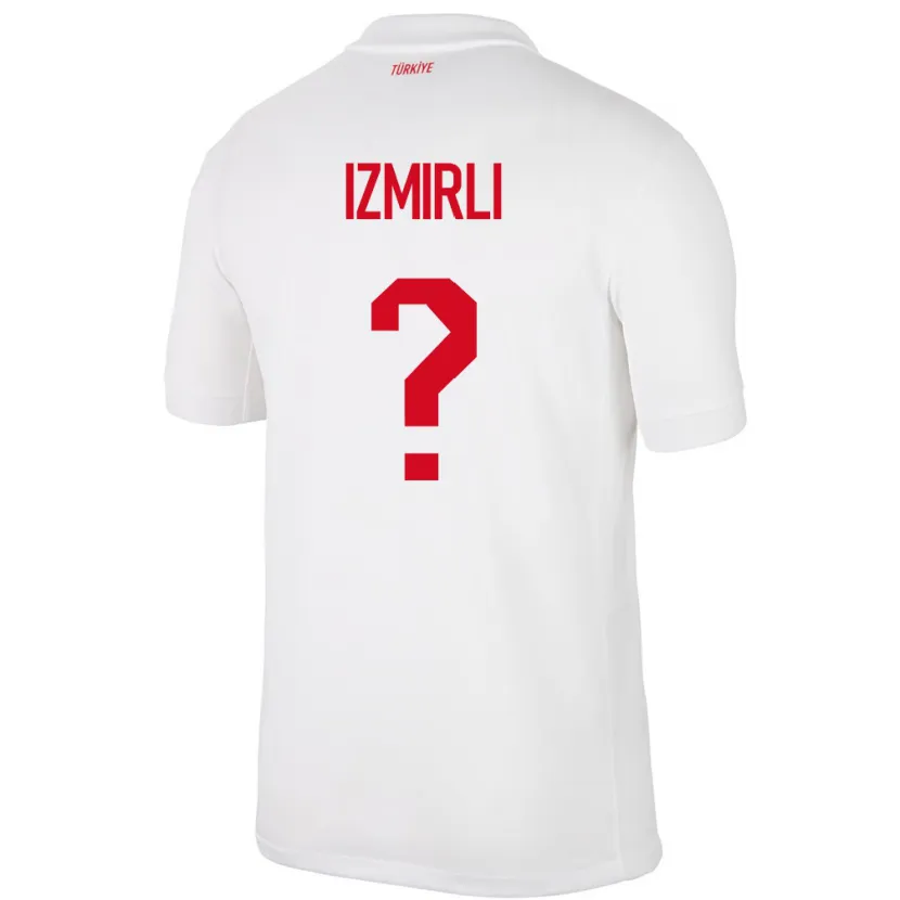 Danxen Kid Turkey Ege İzmirli #0 White Home Jersey 24-26 T-Shirt