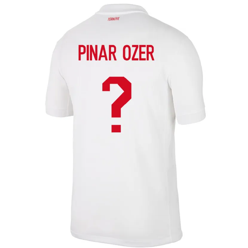 Danxen Kid Turkey Senem Pınar Özer #0 White Home Jersey 24-26 T-Shirt