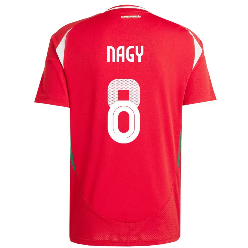 Danxen Kid Hungary Ádám Nagy #8 Red Home Jersey 24-26 T-Shirt