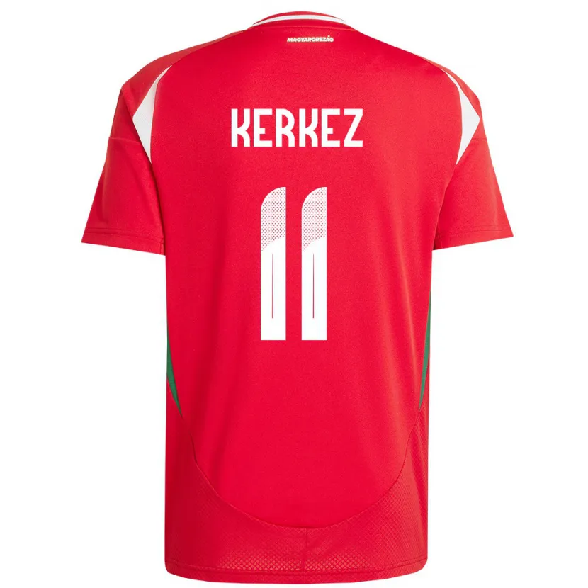 Danxen Kid Hungary Milos Kerkez #11 Red Home Jersey 24-26 T-Shirt