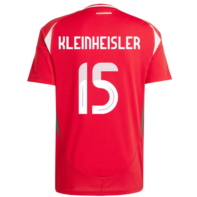 Danxen Kid Hungary László Kleinheisler #15 Red Home Jersey 24-26 T-Shirt