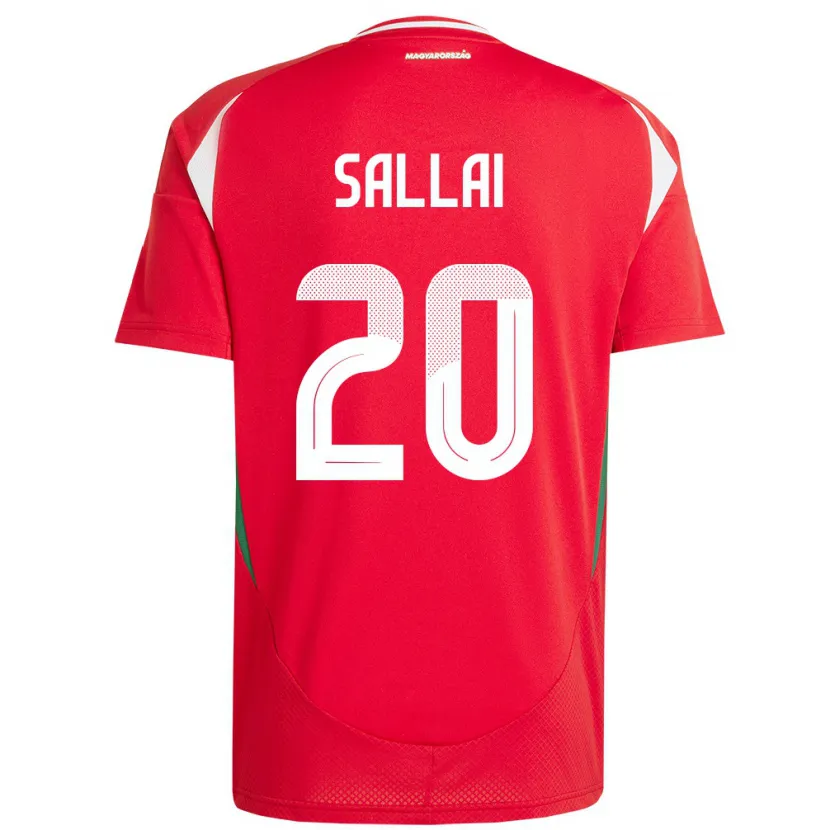 Danxen Kid Hungary Roland Sallai #20 Red Home Jersey 24-26 T-Shirt