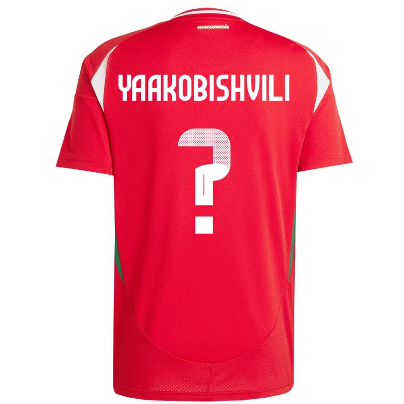 Danxen Kid Hungary Antal Yaakobishvili #0 Red Home Jersey 24-26 T-Shirt