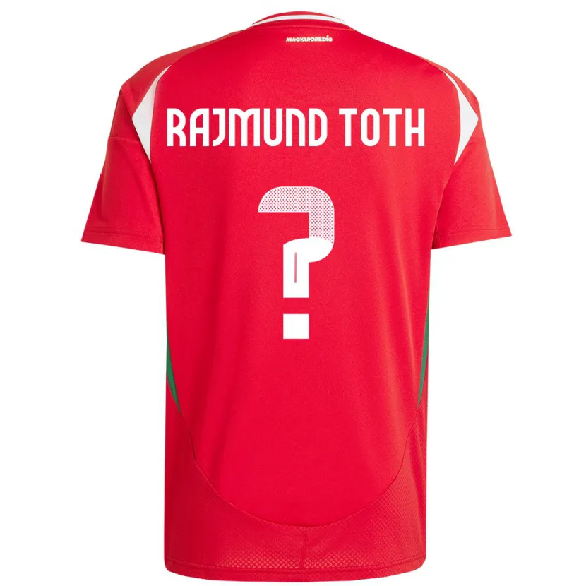 Danxen Kid Hungary Rajmund Tóth #0 Red Home Jersey 24-26 T-Shirt