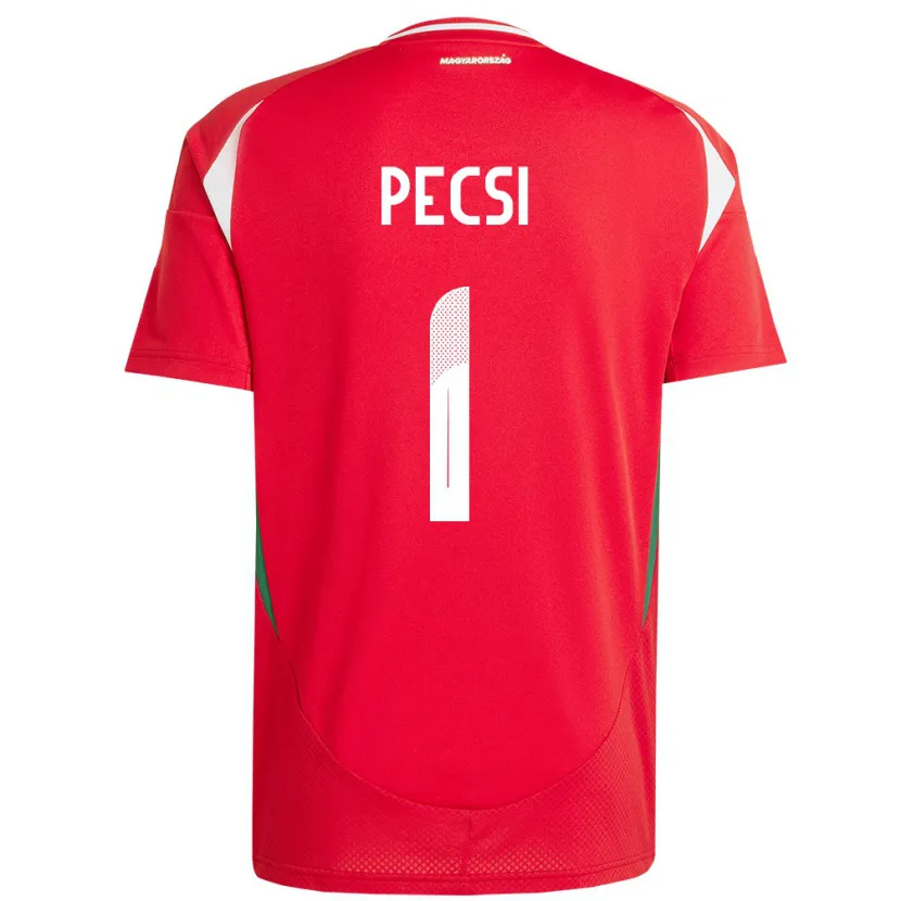 Danxen Kid Hungary Ármin Pécsi #1 Red Home Jersey 24-26 T-Shirt