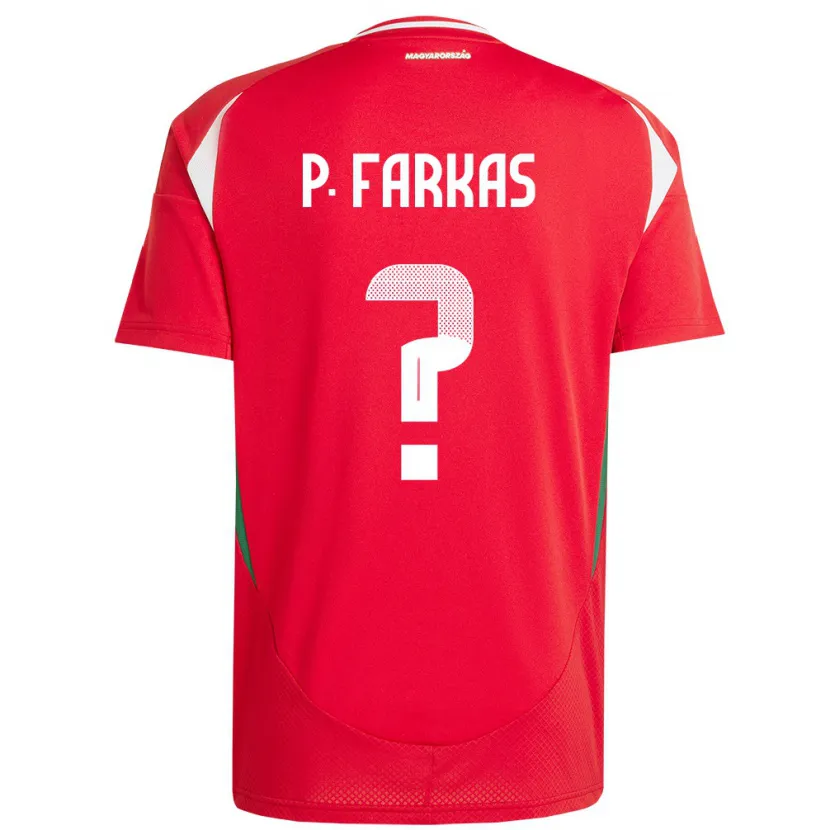 Danxen Kid Hungary Patrik Farkas #0 Red Home Jersey 24-26 T-Shirt