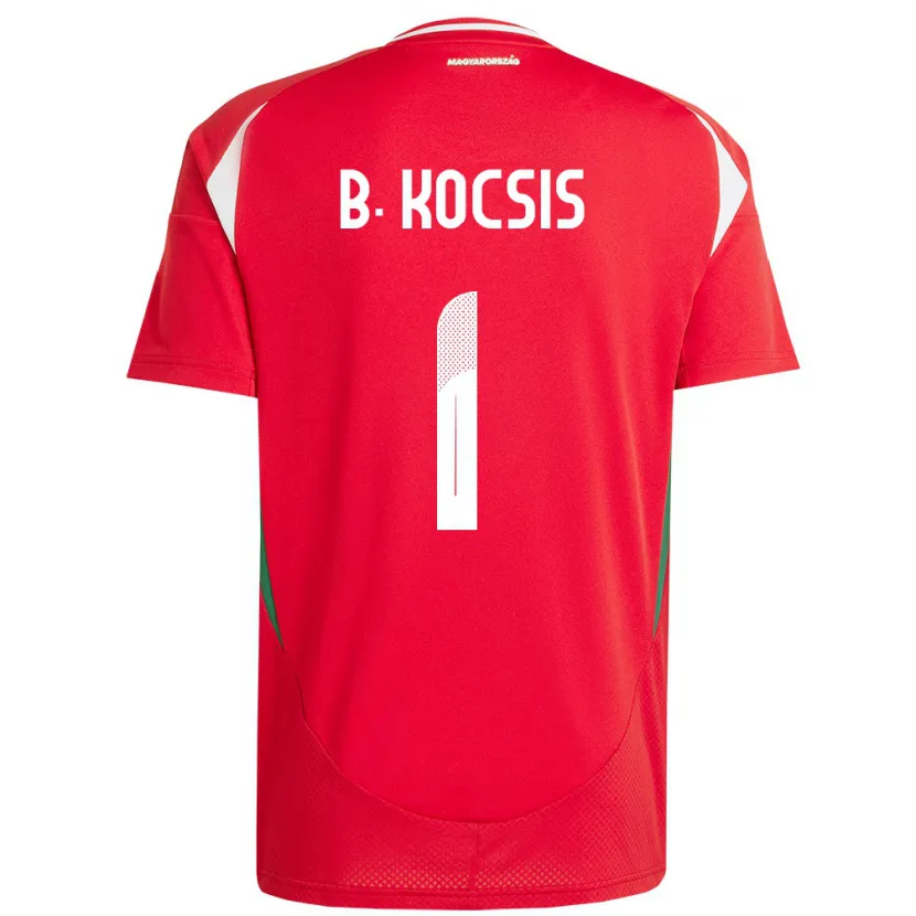 Danxen Kid Hungary Botond Kocsis #1 Red Home Jersey 24-26 T-Shirt