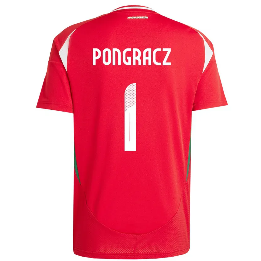 Danxen Kid Hungary Agness Pongracz #1 Red Home Jersey 24-26 T-Shirt