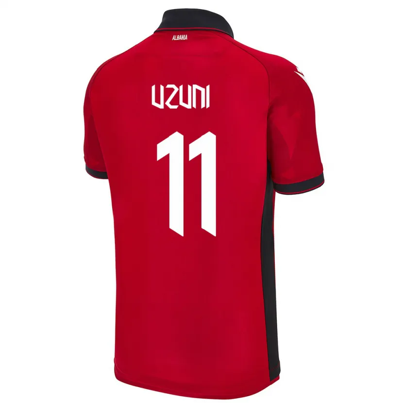 Danxen Kid Albania Myrto Uzuni #11 Red Home Jersey 24-26 T-Shirt