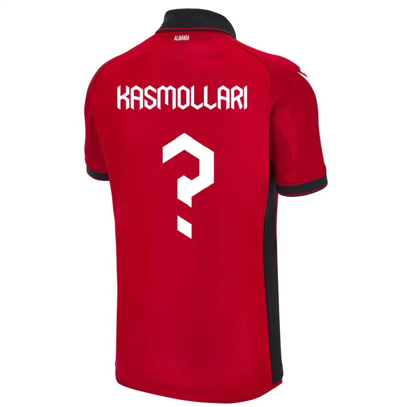 Danxen Kid Albania Oresti Kasmollari #0 Red Home Jersey 24-26 T-Shirt