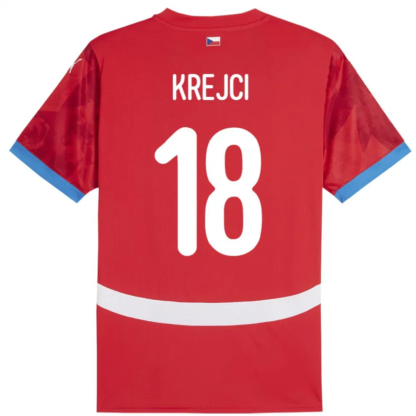 Danxen Kid Czech Republic Ladislav Krejci #18 Red Home Jersey 24-26 T-Shirt