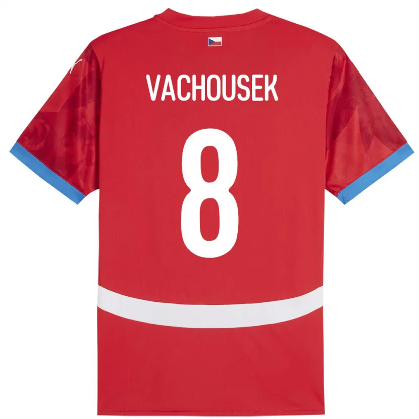 Danxen Kid Czech Republic Tadeas Vachousek #8 Red Home Jersey 24-26 T-Shirt