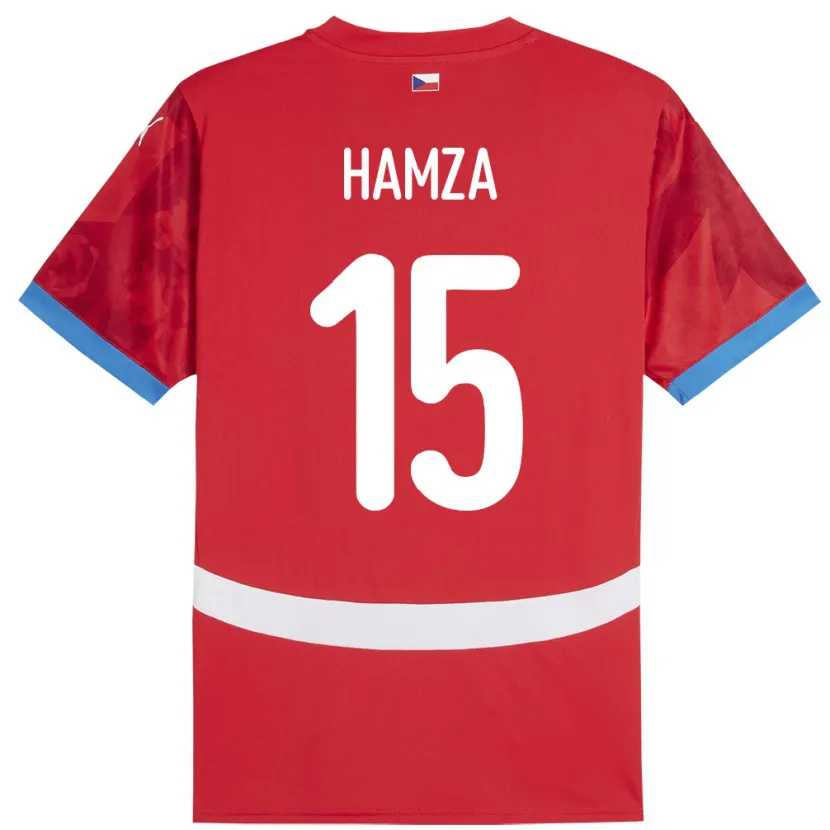 Danxen Kid Czech Republic Jiri Hamza #15 Red Home Jersey 24-26 T-Shirt