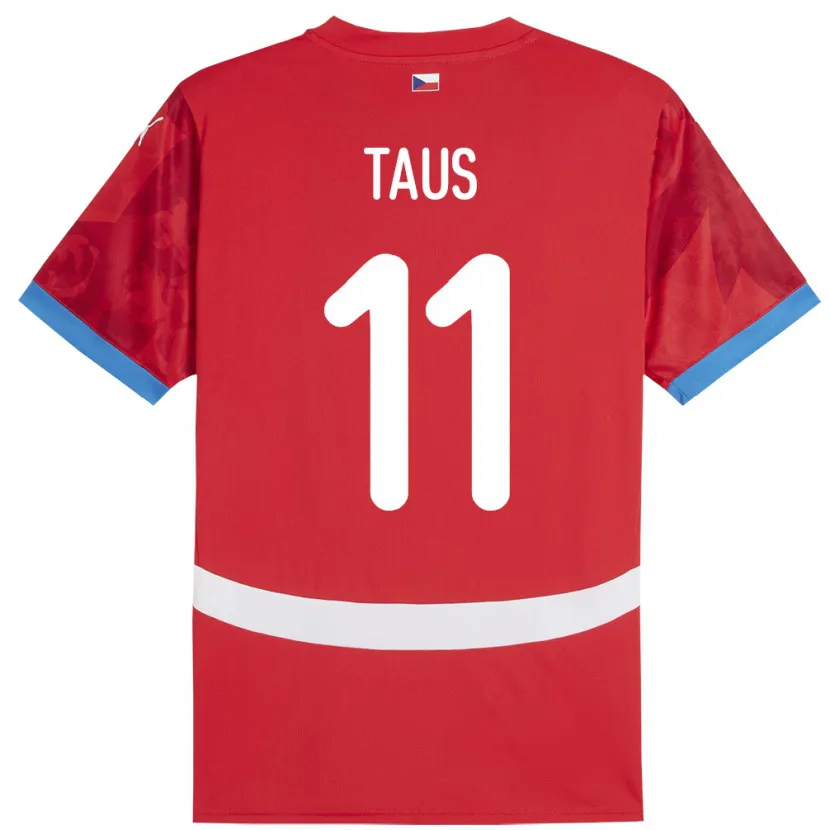 Danxen Kid Czech Republic Martin Taus #11 Red Home Jersey 24-26 T-Shirt