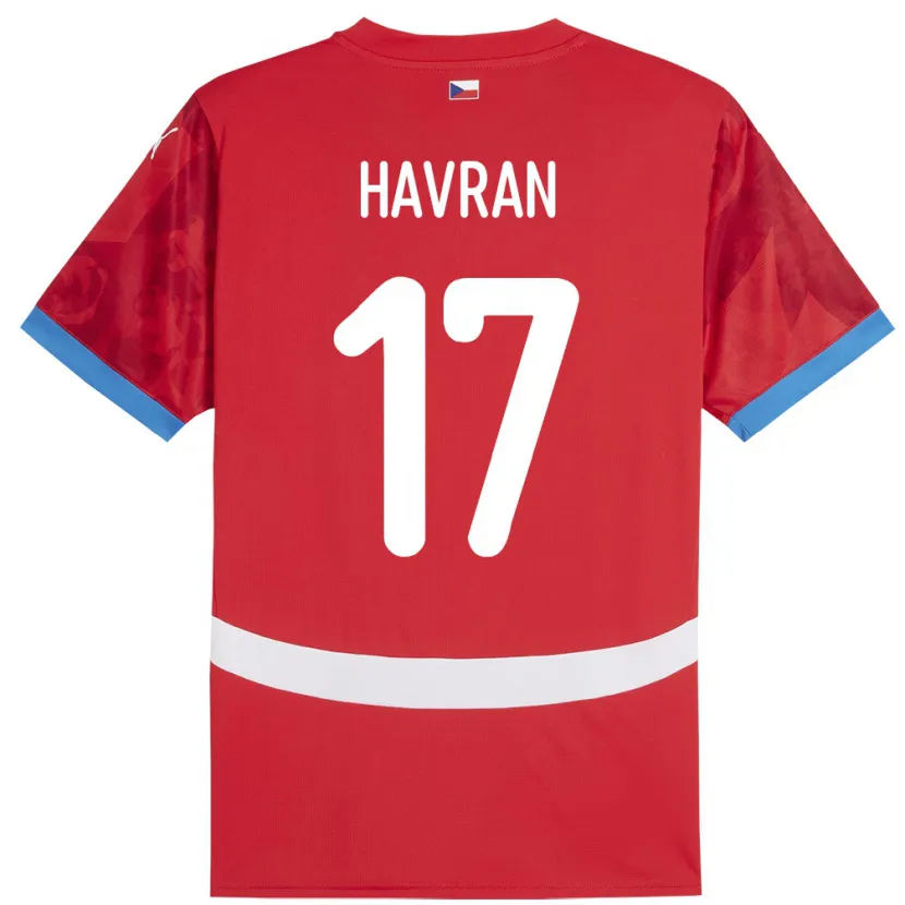 Danxen Kid Czech Republic Marek Havran #17 Red Home Jersey 24-26 T-Shirt