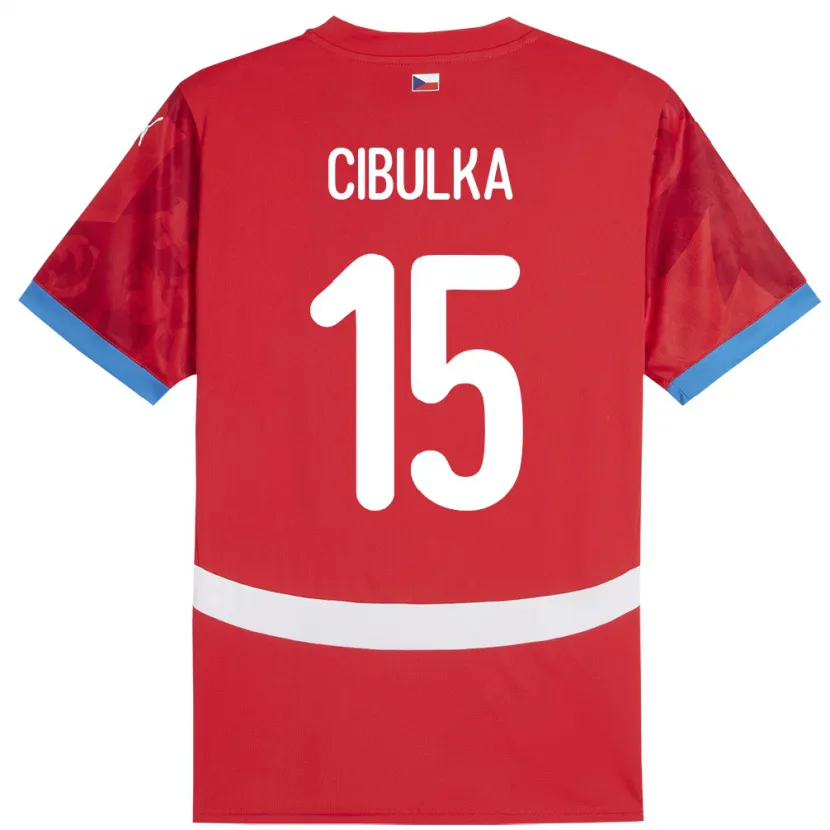 Danxen Kid Czech Republic Oskar Cibulka #15 Red Home Jersey 24-26 T-Shirt