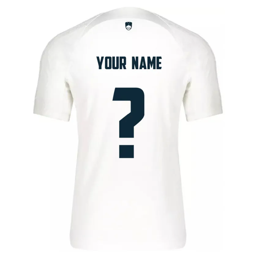 Danxen Kid Slovenia Your Name #0 White Home Jersey 24-26 T-Shirt