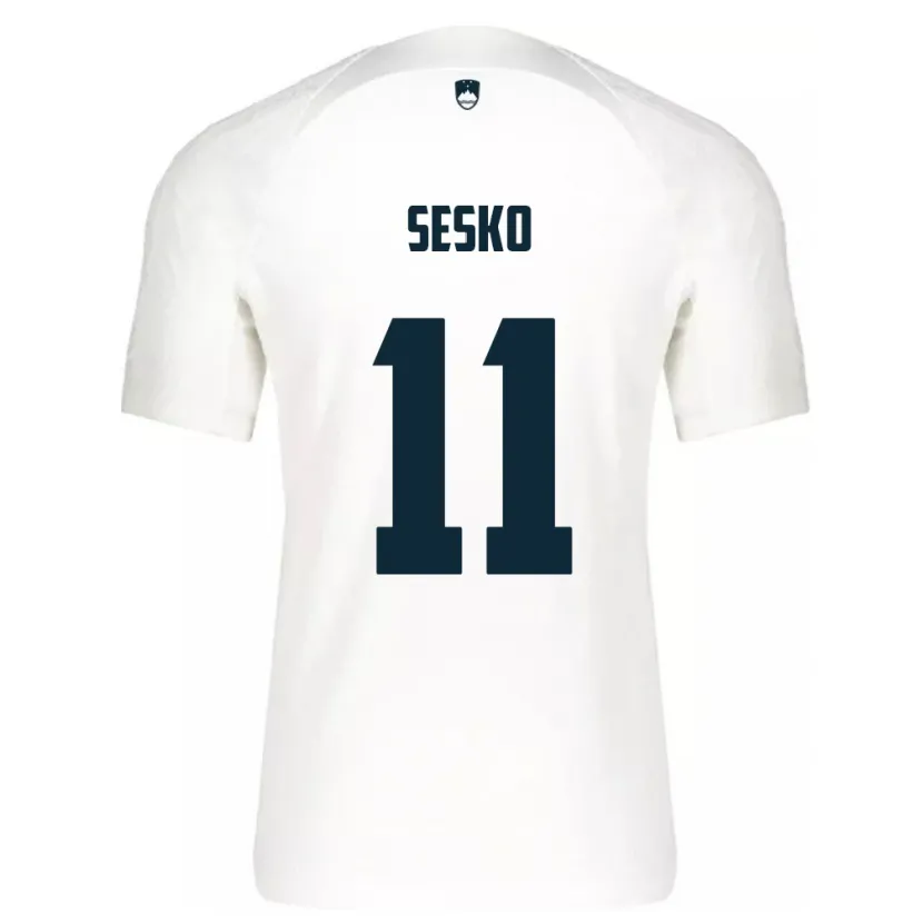 Danxen Kid Slovenia Benjamin Sesko #11 White Home Jersey 24-26 T-Shirt