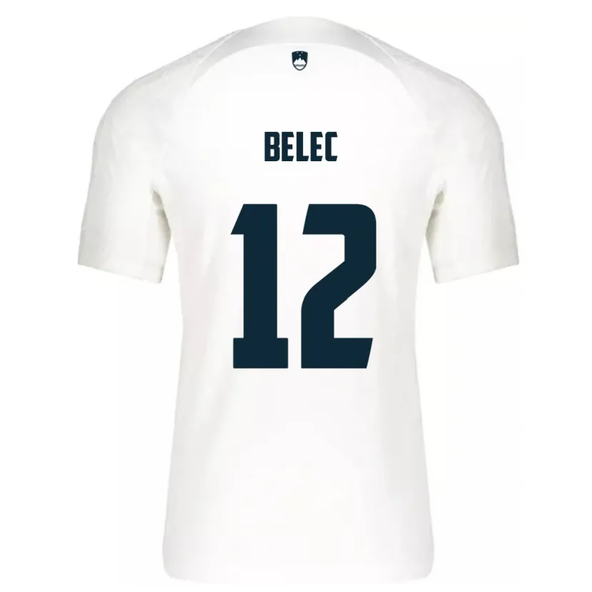 Danxen Kid Slovenia Vid Belec #12 White Home Jersey 24-26 T-Shirt