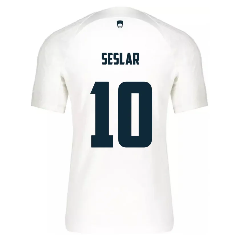 Danxen Kid Slovenia Svit Seslar #10 White Home Jersey 24-26 T-Shirt