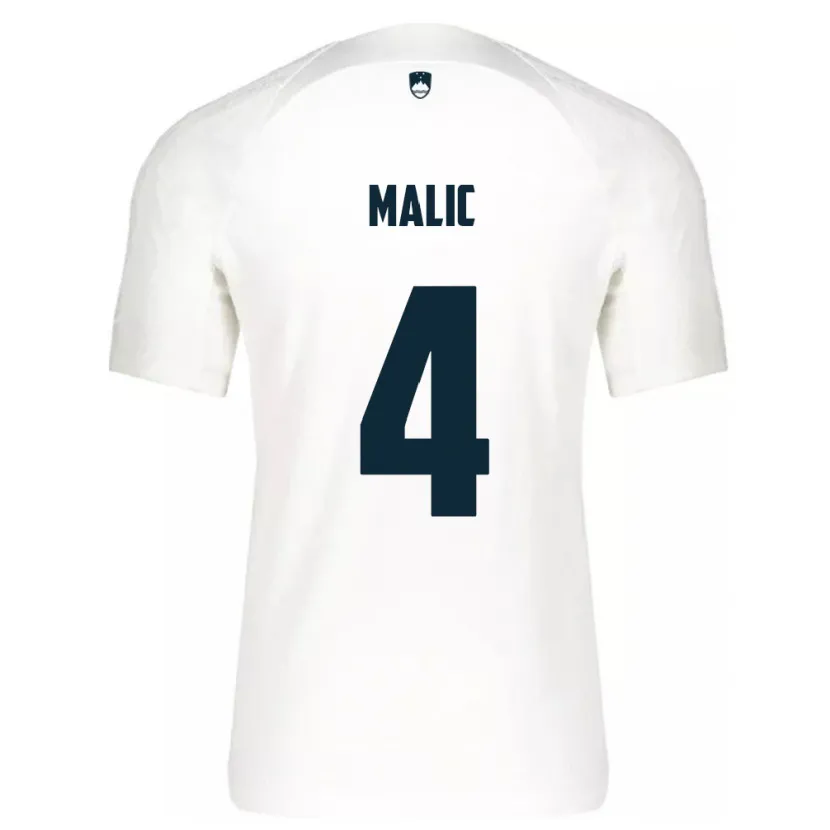 Danxen Kid Slovenia Arjan Malic #4 White Home Jersey 24-26 T-Shirt