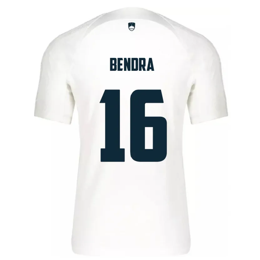 Danxen Kid Slovenia Kristjan Bendra #16 White Home Jersey 24-26 T-Shirt