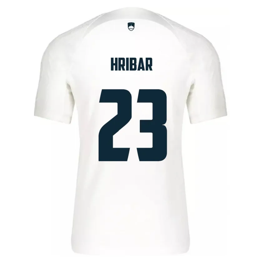 Danxen Kid Slovenia Lan Hribar #23 White Home Jersey 24-26 T-Shirt