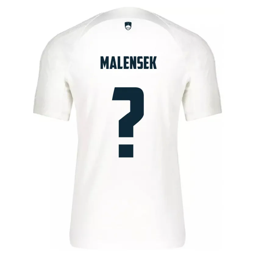 Danxen Kid Slovenia Matej Malensek #0 White Home Jersey 24-26 T-Shirt