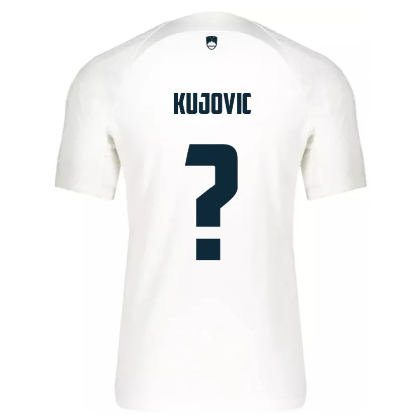 Danxen Kid Slovenia Tian Kujovic #0 White Home Jersey 24-26 T-Shirt