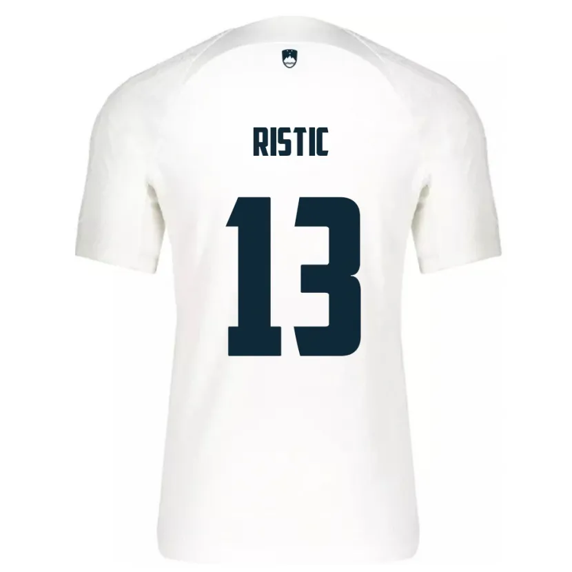 Danxen Kid Slovenia Aleks Ristic #13 White Home Jersey 24-26 T-Shirt