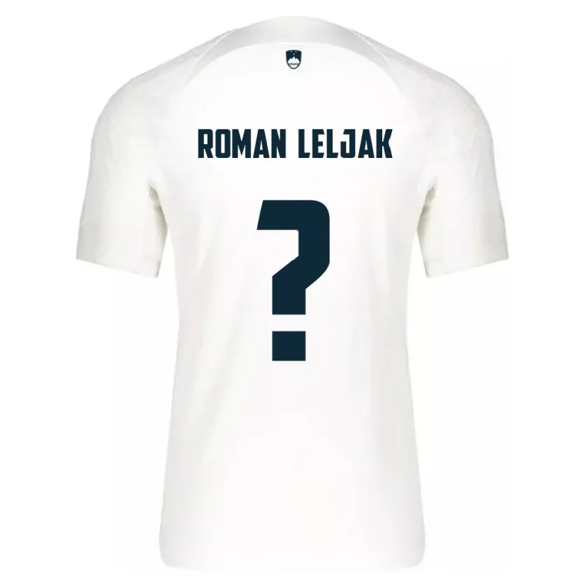 Danxen Kid Slovenia Nejc Roman Leljak #0 White Home Jersey 24-26 T-Shirt