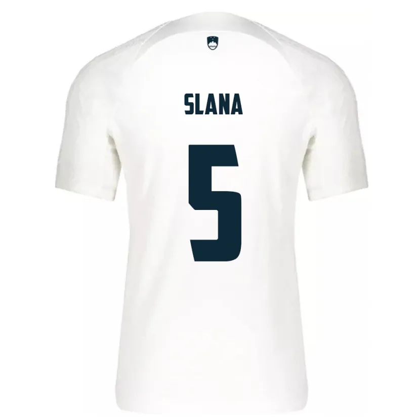 Danxen Kid Slovenia Filip Slana #5 White Home Jersey 24-26 T-Shirt