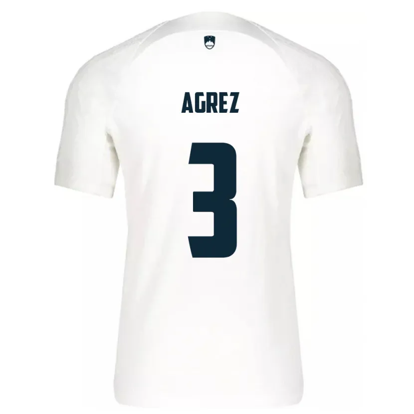 Danxen Kid Slovenia Sara Agrež #3 White Home Jersey 24-26 T-Shirt