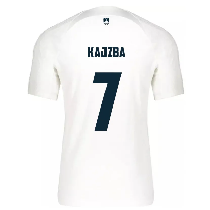 Danxen Kid Slovenia Nina Kajzba #7 White Home Jersey 24-26 T-Shirt