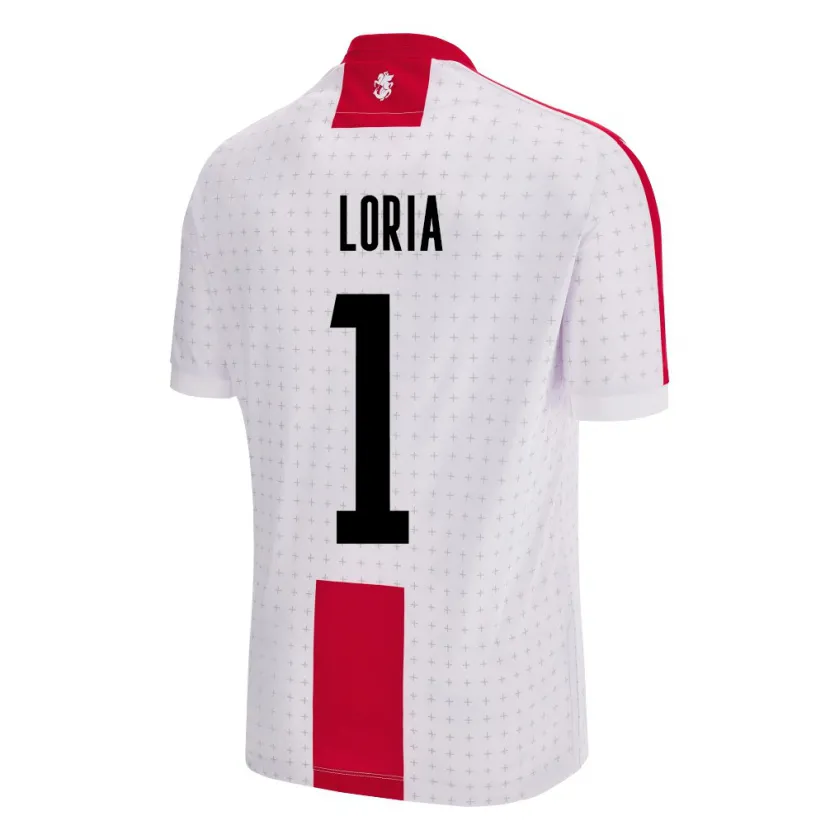 Danxen Kid Georgia Giorgi Loria #1 White Home Jersey 24-26 T-Shirt