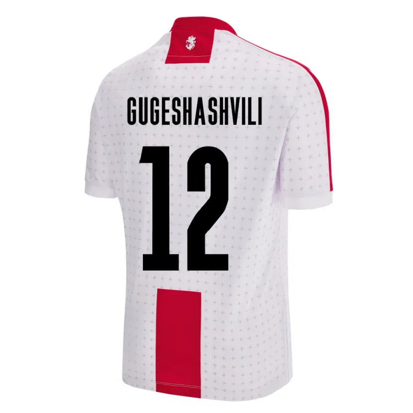 Danxen Kid Georgia Luka Gugeshashvili #12 White Home Jersey 24-26 T-Shirt